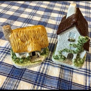 Adorable cottage ware salt and pepper shakers